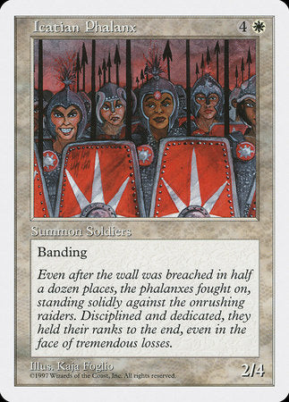 Icatian Phalanx [Fifth Edition] | Good Games Cannington