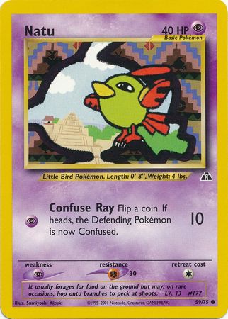 Natu (59/75) [Neo Discovery Unlimited] | Good Games Cannington