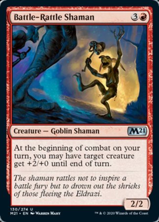 Battle-Rattle Shaman [Core Set 2021] | Good Games Cannington