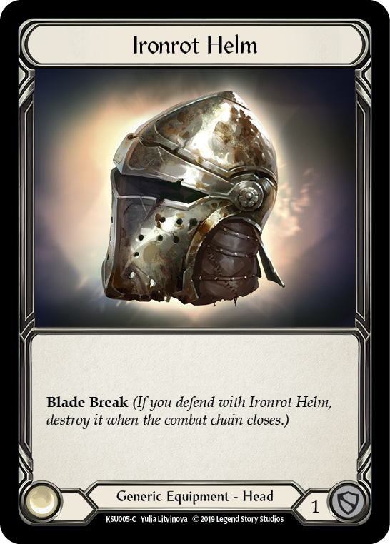 Ironrot Helm [KSU005-C] 1st Edition Normal | Good Games Cannington