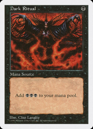 Dark Ritual [Fifth Edition] | Good Games Cannington