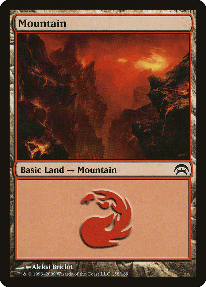 Mountain (158) [Planechase] | Good Games Cannington