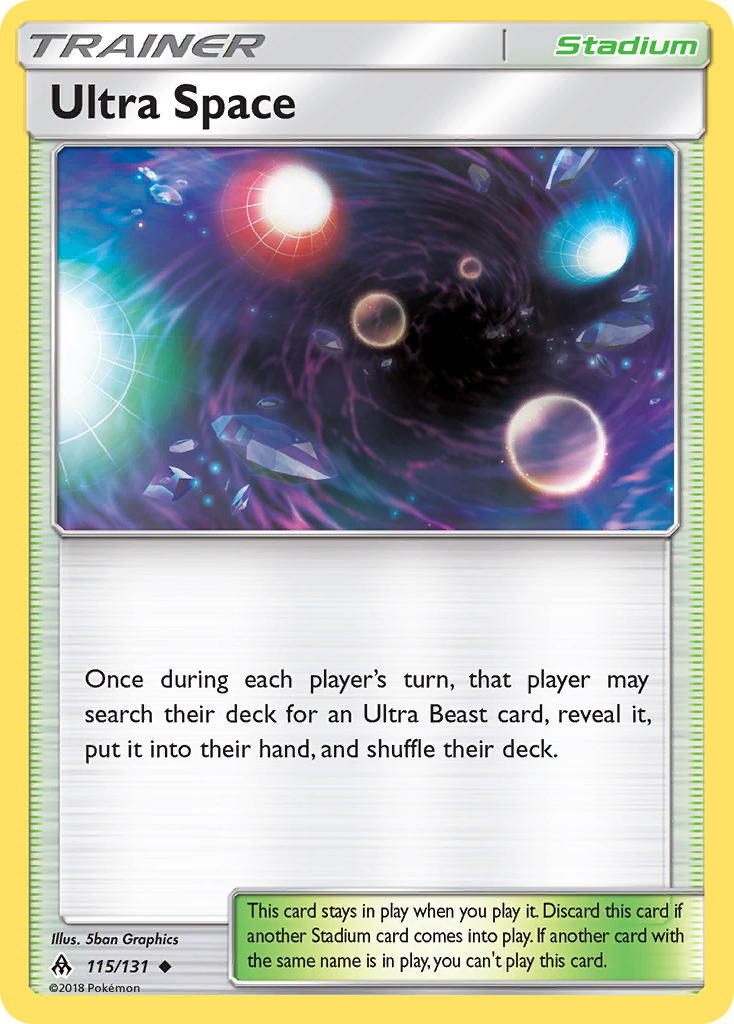 Ultra Space (115/131) [Sun & Moon: Forbidden Light] | Good Games Cannington