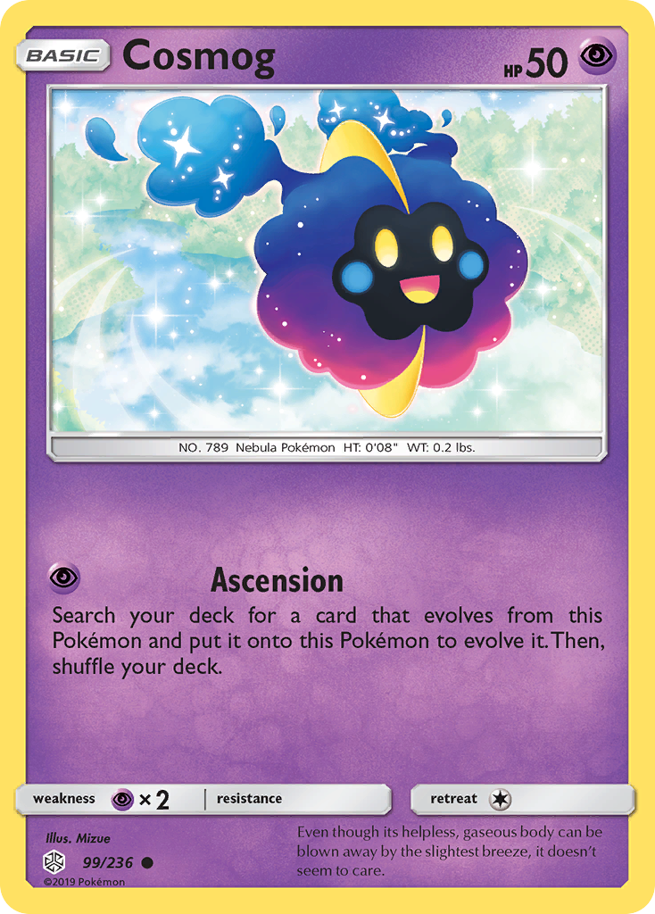Cosmog (99/236) [Sun & Moon: Cosmic Eclipse] | Good Games Cannington