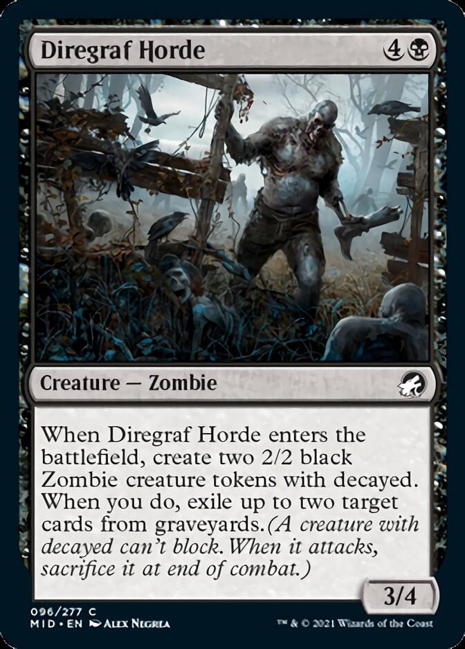 Diregraf Horde [Innistrad: Midnight Hunt] | Good Games Cannington