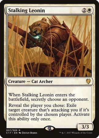 Stalking Leonin [Commander 2017] | Good Games Cannington