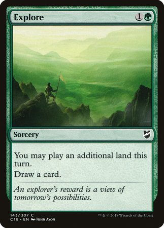 Explore [Commander 2018] | Good Games Cannington