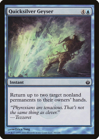 Quicksilver Geyser [Mirrodin Besieged] | Good Games Cannington