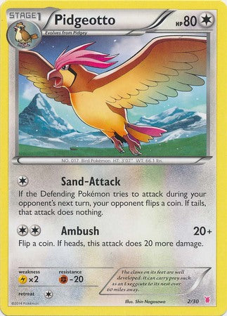 Pidgeotto (2/30) [XY: Trainer Kit 1 - Wigglytuff] | Good Games Cannington
