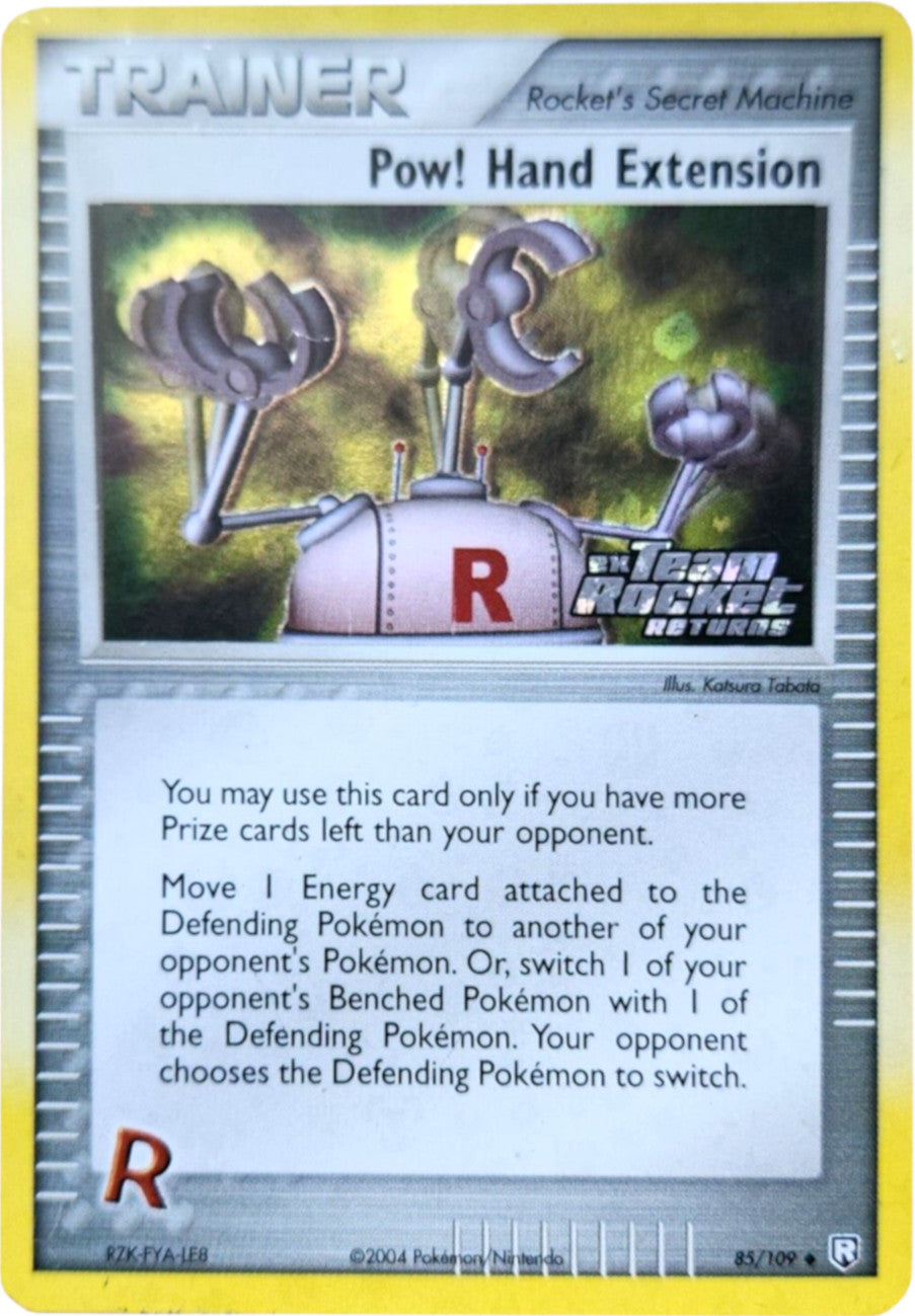 Pow! Hand Extension (85/109) (Stamped) [EX: Team Rocket Returns] | Good Games Cannington