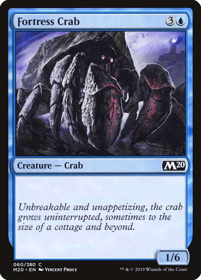Fortress Crab [Core Set 2020] | Good Games Cannington