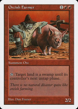 Orcish Farmer [Fifth Edition] | Good Games Cannington