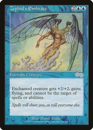 Zephid's Embrace [Urza's Saga] | Good Games Cannington