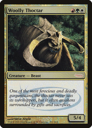 Woolly Thoctar [Wizards Play Network 2008] | Good Games Cannington
