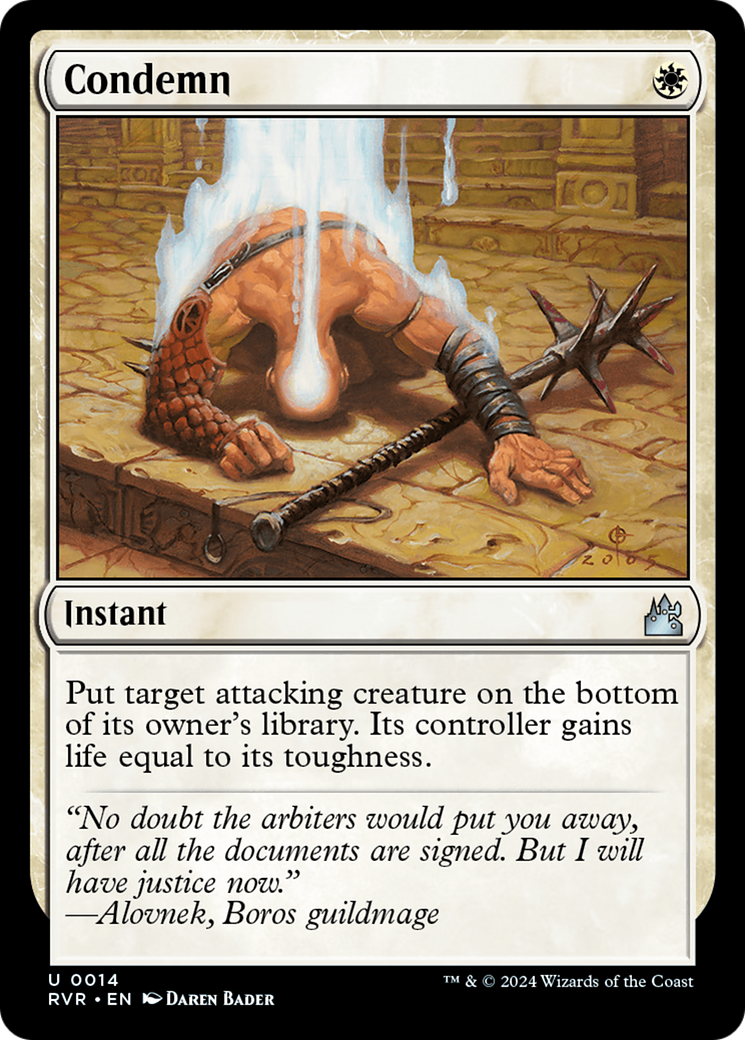Condemn [Ravnica Remastered] | Good Games Cannington