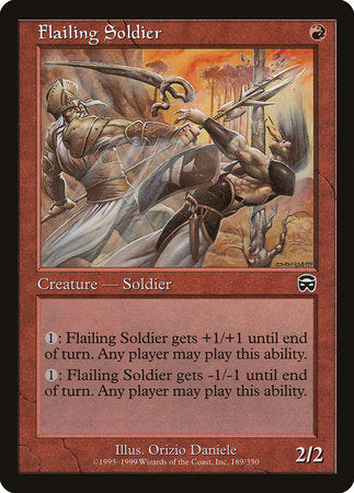 Flailing Soldier [Mercadian Masques] | Good Games Cannington