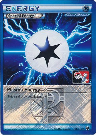 Plasma Energy (106/116) (Play Pokemon Promo) [Black & White: Plasma Freeze] | Good Games Cannington