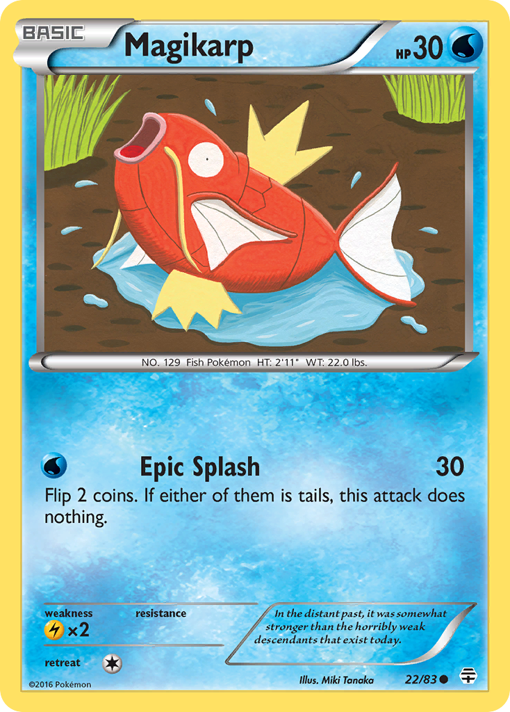 Magikarp (22/83) [XY: Generations] | Good Games Cannington