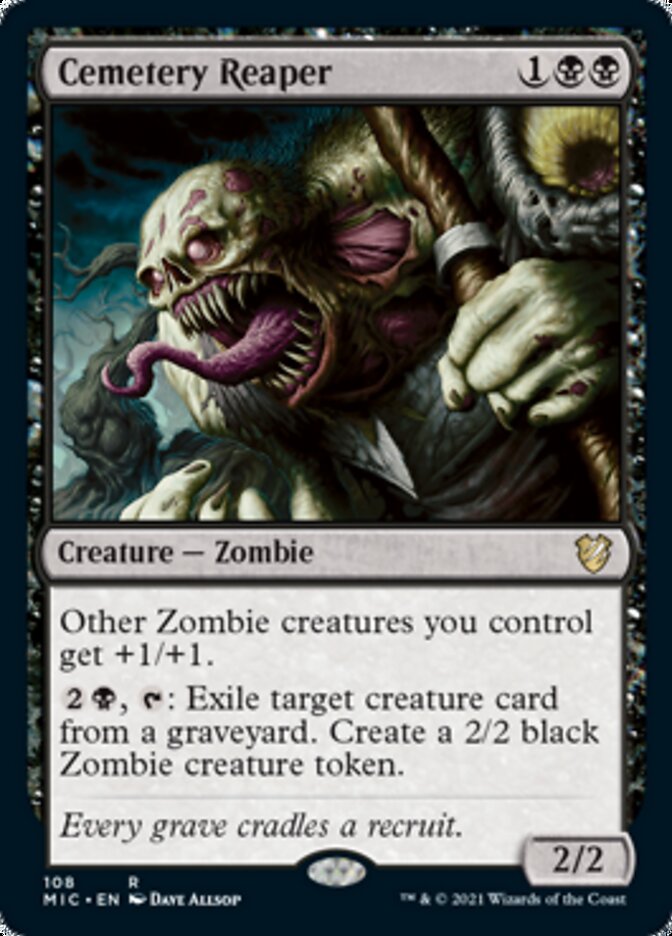 Cemetery Reaper [Innistrad: Midnight Hunt Commander] | Good Games Cannington