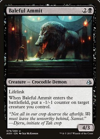 Baleful Ammit [Amonkhet] | Good Games Cannington