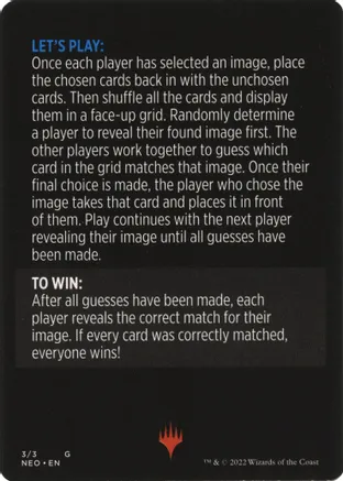 Cyber Simulacrum (Magic Minigame) [Kamigawa: Neon Dynasty Minigame] | Good Games Cannington