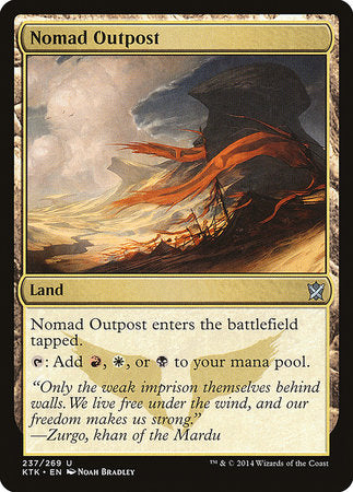 Nomad Outpost [Khans of Tarkir] | Good Games Cannington