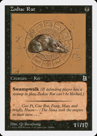 Zodiac Rat [Portal Three Kingdoms] | Good Games Cannington