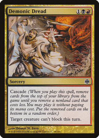 Demonic Dread [Alara Reborn] | Good Games Cannington