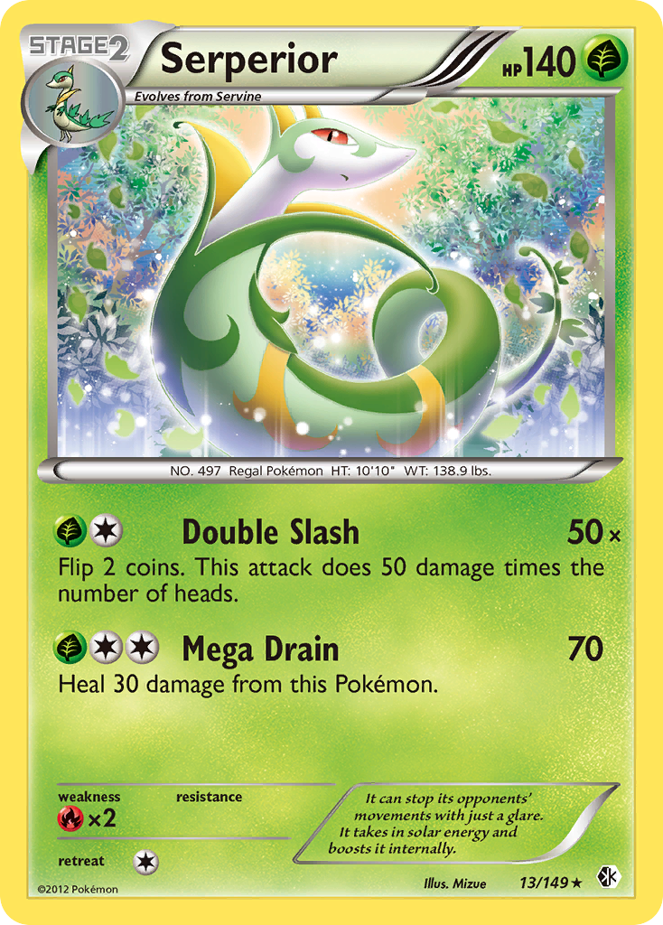 Serperior (13/149) [Black & White: Boundaries Crossed] | Good Games Cannington