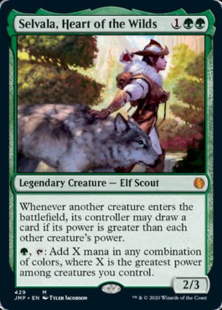 Selvala, Heart of the Wilds [Jumpstart] | Good Games Cannington