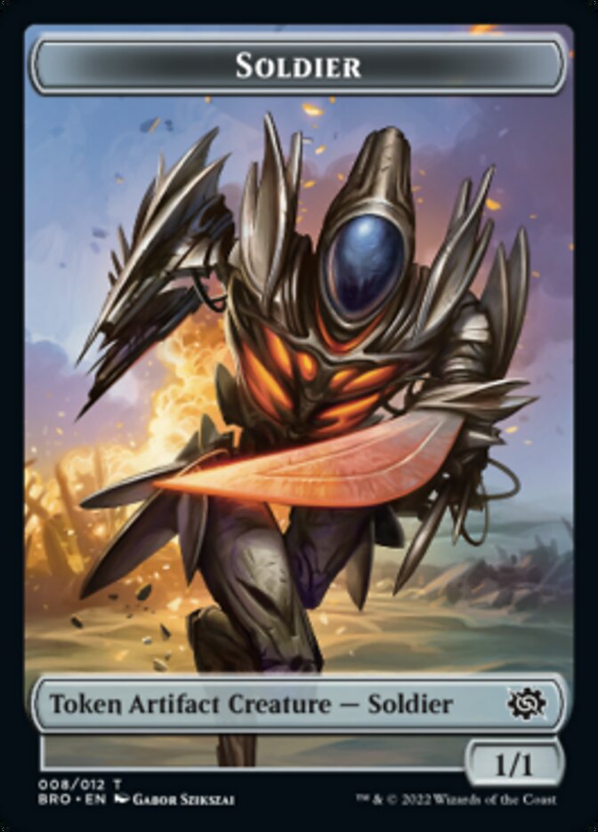 Soldier Token (008) [The Brothers' War Tokens] | Good Games Cannington