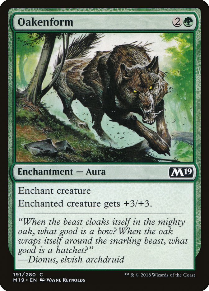 Oakenform [Core Set 2019] | Good Games Cannington