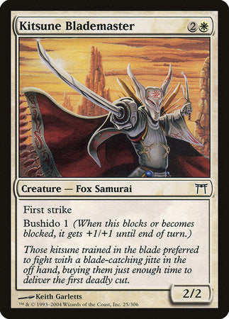 Kitsune Blademaster [Champions of Kamigawa] | Good Games Cannington