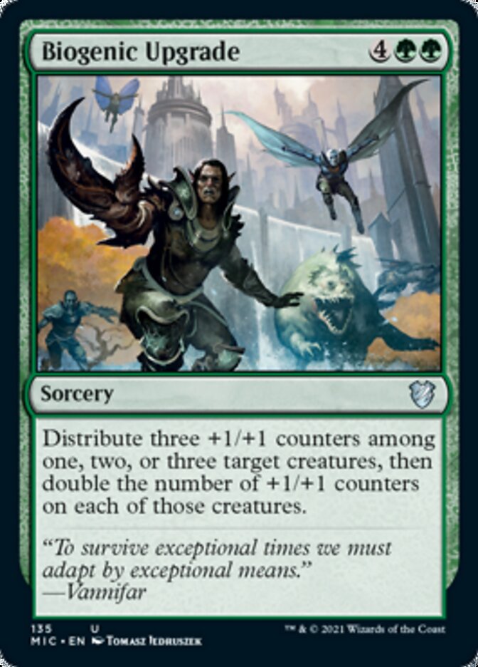 Biogenic Upgrade [Innistrad: Midnight Hunt Commander] | Good Games Cannington