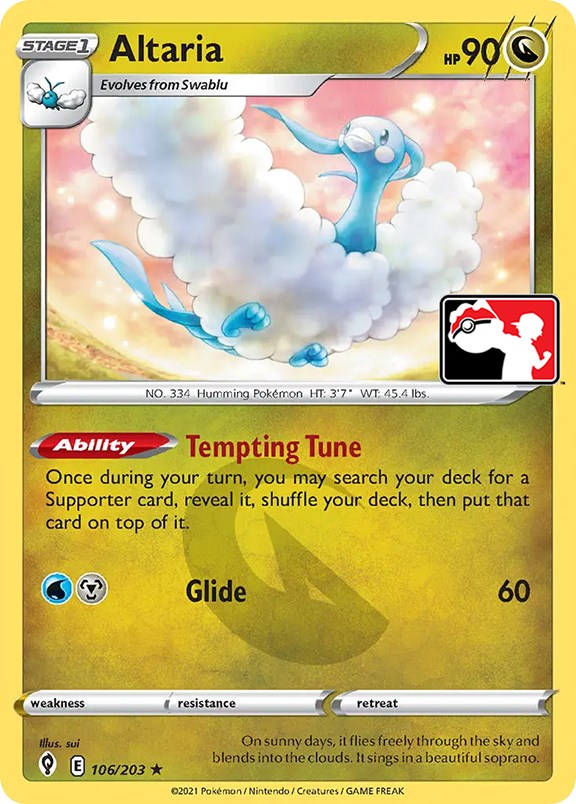 Altaria (106/203) [Prize Pack Series One] | Good Games Cannington