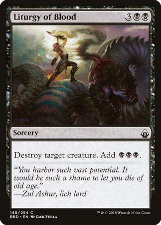 Liturgy of Blood [Battlebond] | Good Games Cannington