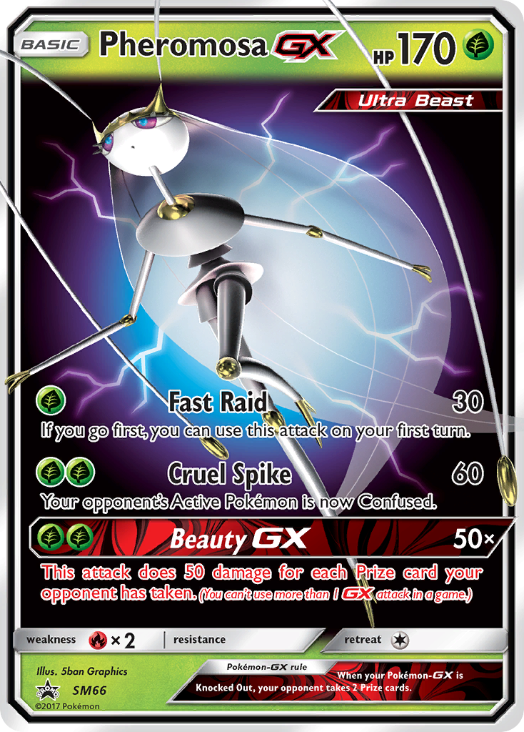 Pheromosa GX (SM66) [Sun & Moon: Black Star Promos] | Good Games Cannington