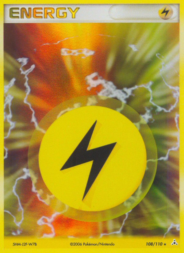 Lightning Energy (108/110) [EX: Holon Phantoms] | Good Games Cannington