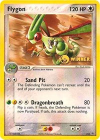 Flygon (025) (Winner) [Nintendo: Black Star Promos] | Good Games Cannington