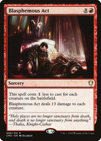 Blasphemous Act [Commander Anthology Volume II] | Good Games Cannington