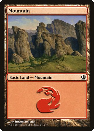Mountain (243) [Theros] | Good Games Cannington