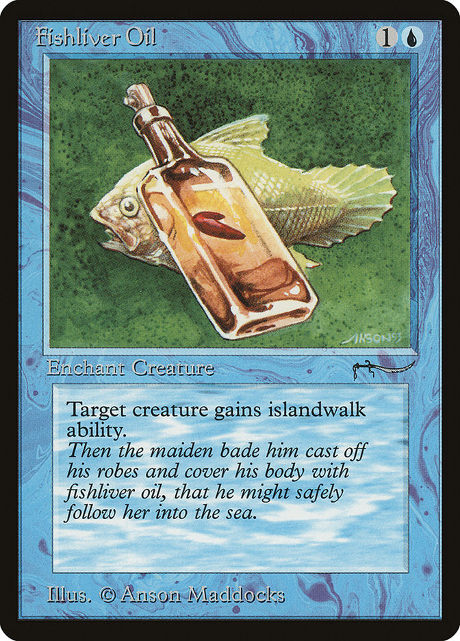Fishliver Oil (Light Mana Cost) [Arabian Nights] | Good Games Cannington