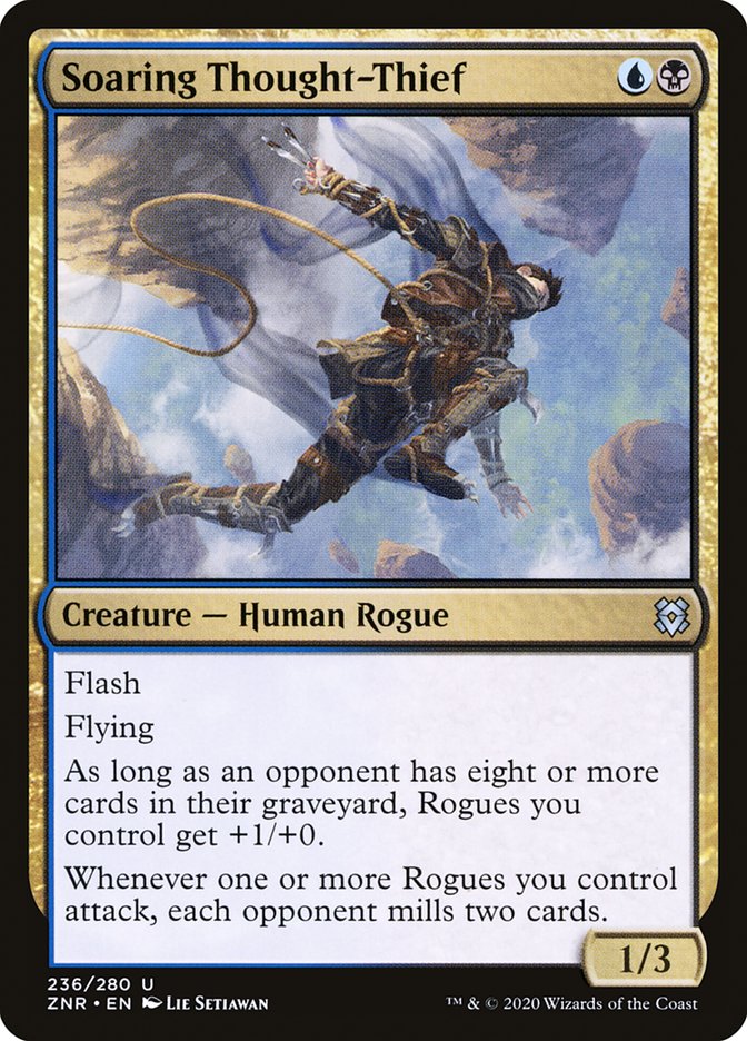 Soaring Thought-Thief [Zendikar Rising] | Good Games Cannington