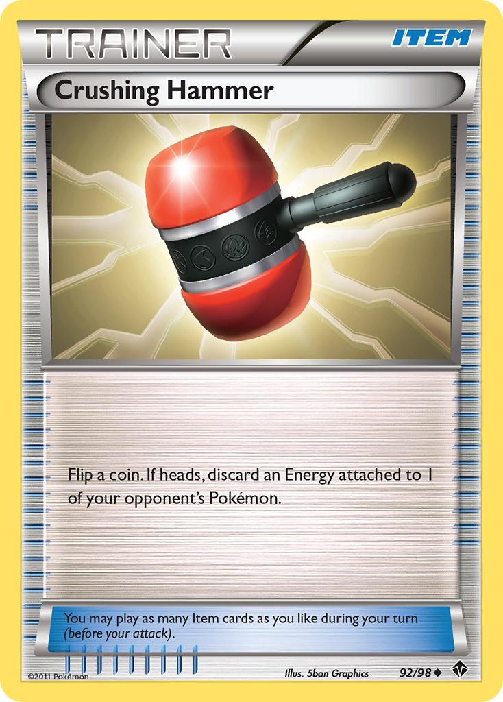 Crushing Hammer (92/98) [Black & White: Emerging Powers] | Good Games Cannington