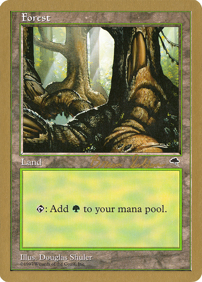 Forest (bs348) (Brian Selden) [World Championship Decks 1998] | Good Games Cannington