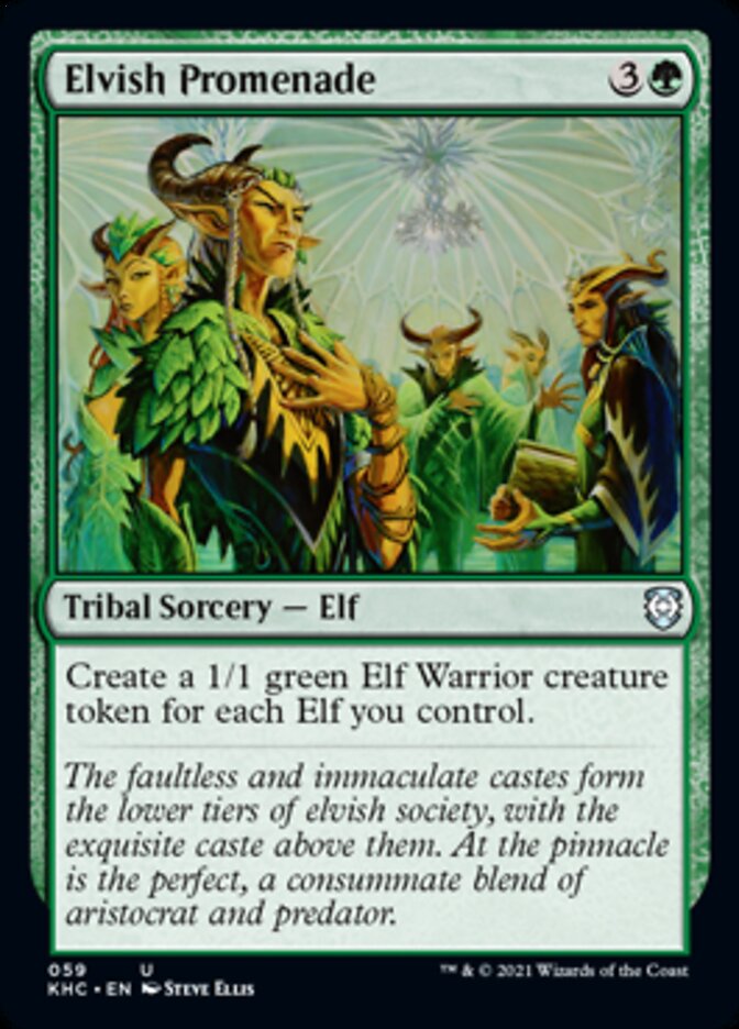 Elvish Promenade [Kaldheim Commander] | Good Games Cannington