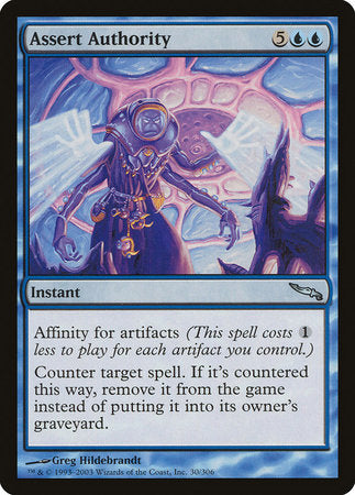 Assert Authority [Mirrodin] | Good Games Cannington