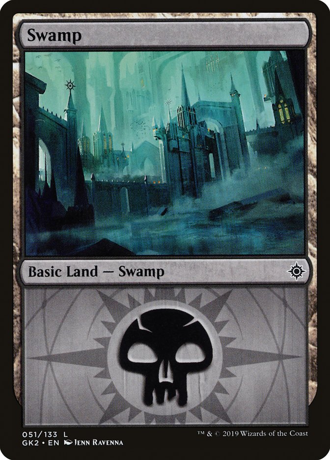 Swamp (51) [Ravnica Allegiance Guild Kit] | Good Games Cannington