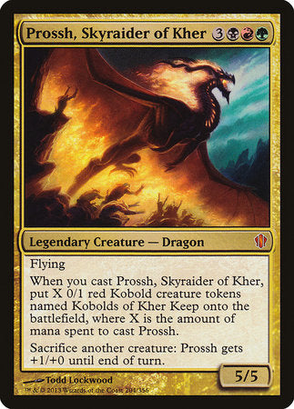 Prossh, Skyraider of Kher [Commander 2013] | Good Games Cannington
