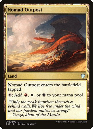 Nomad Outpost [Commander 2017] | Good Games Cannington